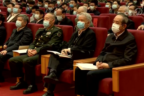 党史学习教育中央宣讲团首场报告会