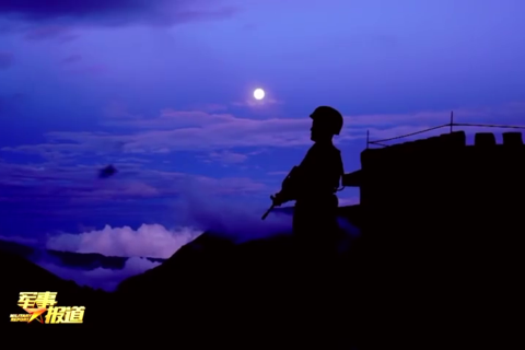 高原边防军人唱响《我的祖国》