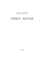 Emily, Alone - Stewart O'Nan
