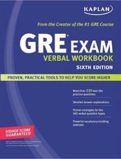 Kaplan GRE Exam Verbal Workbook - Kaplan