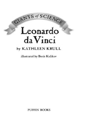 Leonardo da Vinci - Kathleen Krull