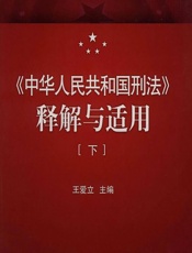 中华人民共和国刑法》释解与适用（下） - 王爱立