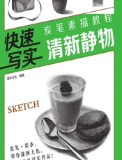 快速写实 炭笔素描教程 清新静物 - 灌木文化
