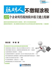 聪明人不缴糊涂税：222个企业所得税纳税申报关键点精解