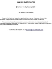 All She Ever Wanted - Barbara Freethy