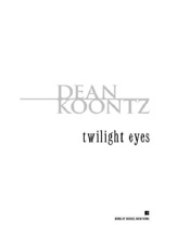 Twilight Eyes - Dean Koontz