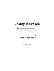 Reality Is Broken - Jane McGonigal
