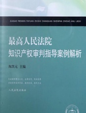 最高人民法院知识产权审判指导案例解析 - 陶凯元