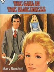 The girl in the blue dress - Mary Burchell