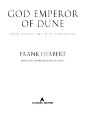 God Emperor of Dune - Frank Herbert