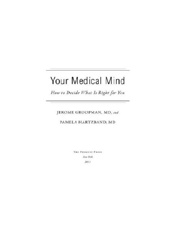 Your Medical Mind - Jerome Groopman