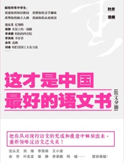 这才是中国最好的语文书（散文分册）（沈从文，刘瑜，王小波，余华，叶兆言，柴静，李承鹏联袂奉献！） - 叶开