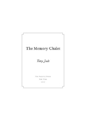 The Memory Chalet - Tony Judt