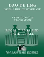Dao De Jing - Ames; Hall