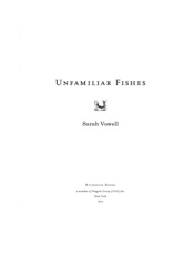 Unfamiliar Fishes - Sarah Vowell
