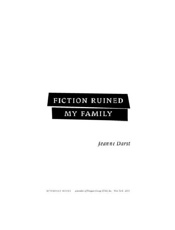 Fiction Ruined My Family - Jeanne Darst