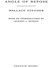 Angle of Repose (Penguin Twentieth-Century Classics) - Wallace Stegner & Jackson J. Benson