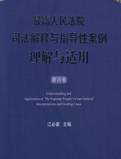 最高人民法院司法解释与指导性案例理解与适用（第四卷） - 江必新