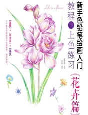 新手色铅笔绘画入门——教程_上色练习（花卉篇） - 爱林博悦