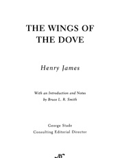 Wings of the Dove (Barnes & Noble Classi - Henry James