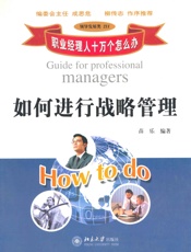 职业经理人十万个怎么办_如何进行战略管理 (职业经理人十万个怎么办·领导发展类：11) - 苗乐