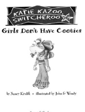 Girls Don't Have Cooties - Nancy Krulik
