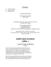 U.S.A_ - John Dos Passos