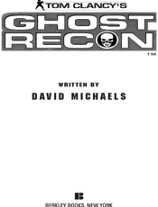 Ghost Recon - Tom Clancy