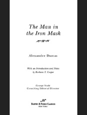 Man in the Iron Mask - Alexandre Dumas