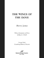 Wings of the Dove (Barnes & Nob - Henry James