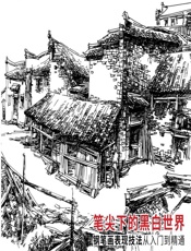 笔尖下的黑白世界——钢笔画表现技法从入门到精通 - 白鹿猿