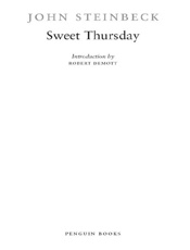 Sweet Thursday - John Steinbeck