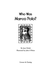 Who Was Marco Polo_ (Who Was_) - Joan Holub