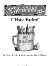 I Hate Rules! - Nancy Krulik